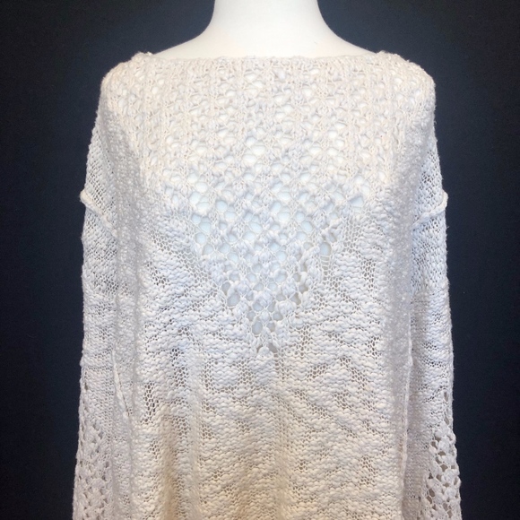 Free People Cream Sweater - Picture 1 of 5